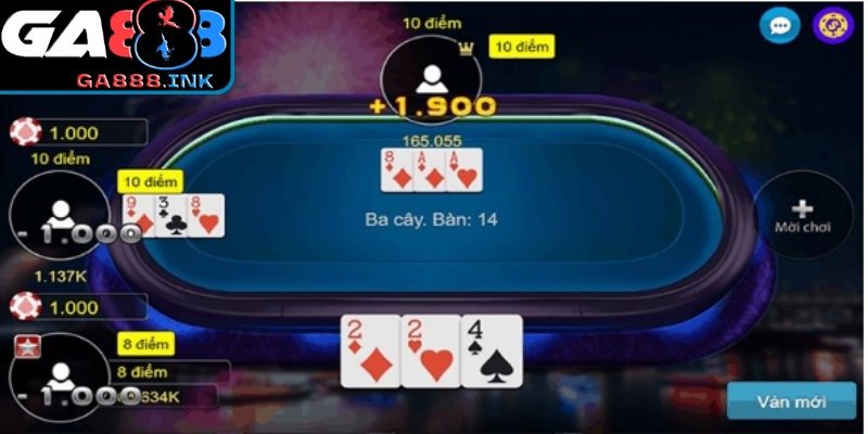 So sánh thứ tự mạnh yếu trong ván game