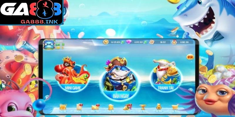 Thành viên của bắn cá phát lộc chọn phòng phù hợp trước khi vào bàn