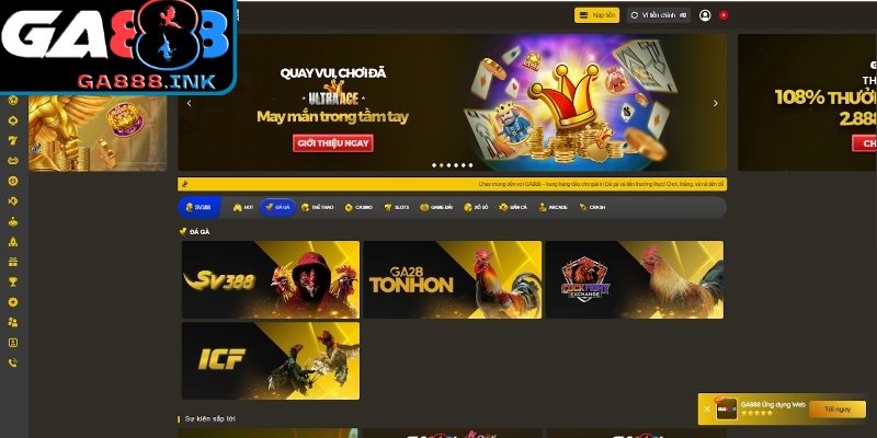 Trực tiếp đá gà sắc nét tại nhà cái GA88