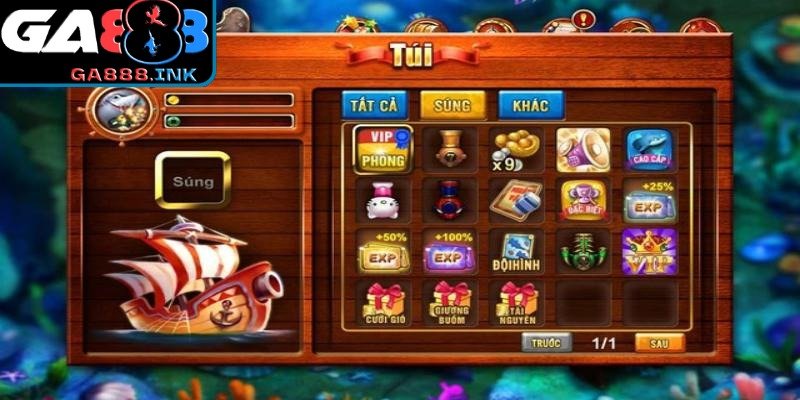 Bảng tỷ lệ thưởng game trùm cá 3D