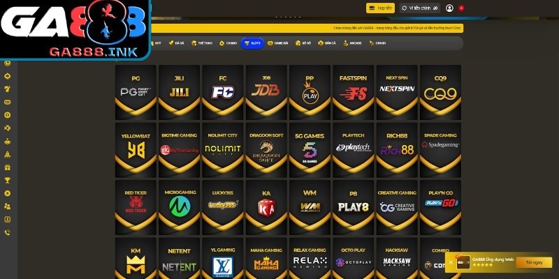 Chuyên mục slot games đa dạng chủ đề hấp dẫn